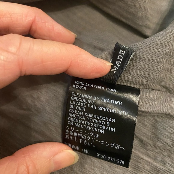 Authentic Haider Ackermann leather vest - Picture 5 of 12